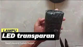 Lampu LED transparan hemat listrik harga murah