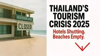 Туристический кризис в Таиланде 2025: почему отели закрываются, а пляжи пустеют