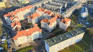 Gorzów Wielkopolski z drona(Oś. Sady) 4K video - 25.12.2025.(Mavic Air 2)