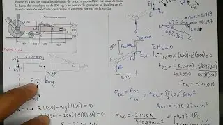 Problema 1.13 Mec&aacute;nica de materiales Beer-Jhonston 6ta edici&oacute;n