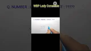 wbp lady constable mock test 3 #shorts #wbp #gi bengali #mts