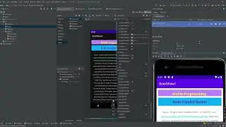 Creating Scroll Text View with Android Studio