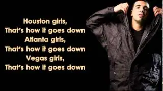 Drake   The Real Her ft  Lil Wayne Lyrics On Screen