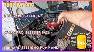 Lube King! Замена масла? Обратитесь к Джимми! Сбой в работе сапуна Work Pro. Насос гидроусилителя...