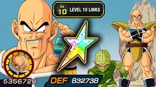 100% NEW STR NAPPA SHOWCASE [LEVEL 10 LINKS] Dragon Ball Z Dokkan Battle