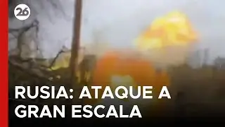 🇷🇺 RUSIA | Lanz&oacute; un ataque a gran escala con armas guiadas de precisi&oacute;n
