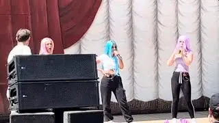 Dolly Style har soundcheck i Helsingborg innan deras gigg | Live 18 Juni 2022