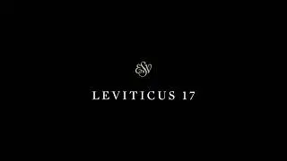 Leviticus 17 - English Standard Version (ESV)