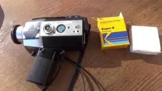 Loading a Yashica SU-60 E Super 8mm Film Camera (made in 1968) w/ Kodak's Super 8mm Ektachrome