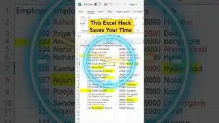 Clean Excel Data in Seconds | This Excel Hack Saves Your Time #excel #advance #cleaning #clean #hack
