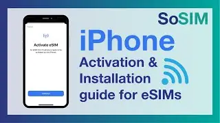 How to install and activate an eSIM on your iPhone | SoSIM Guide