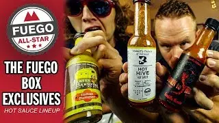 THE FUEGO BOX HOT SAUCE EXCLUSIVES LINEUP