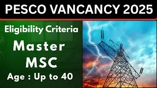 Pasco New Jobs || Peshawar Electric Supply Company Pesco || New Vacancy 2025