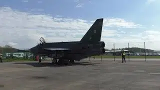English Electric Lightning F6 XR728 engine run 29th April 2023 Bruntingthorpe