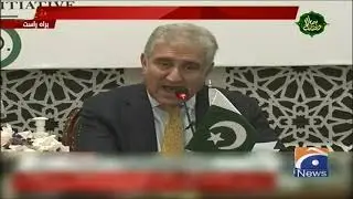 Shah Mehmood Qureshi addresses the Pakistan-Hungary Economic Diplomacy event in Islamabad