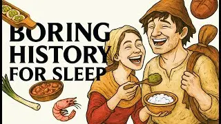 Medieval Peasant Diet EXPOSED: What They Really Ate to Survive | Boring History For Sleep