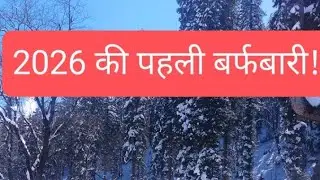 First snowfall #2026 #Snow #Winter #Viral #Trending #Snowfall #WinterWonderland #SnowDay