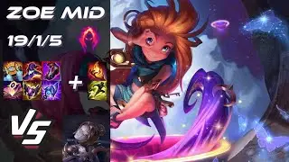 MID Zoe vs Orianna - NA Grandmaster Patch 26.2