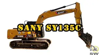SANY SY135C excavator digging working performance | ShiWen Construction Machinery Co.