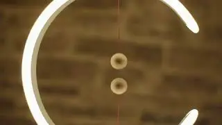 Magnetic newton LED Lamp