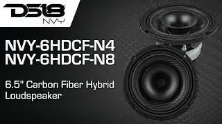 NVY-6HDCF от DS18 | Гибридный динамик из углеродного волокна для мотоциклов и мототехники