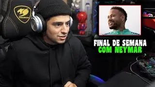 CORINGA FALANDO COMO FOI O FINAL DE SEMANA NA MANSÃO DO NEYMAR