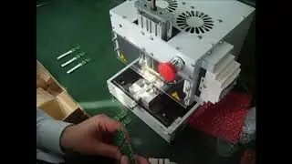 Soldering flat cable to PCB  with hot bar soldering semi automatic machine TMS200