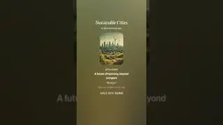 Sustainable Cities 1 (AI Song) by #Suno lyrics by Meta Llama 3.2 AI Artificial Intelligence