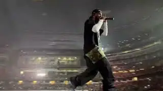 Kendrick Lamar performing unreleased 'family ties' verse in Arlington, TX #grandnationaltour