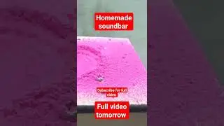 homemade soundbar #soundbar #homemade #samarexperiment #technicalanalysis @technicalmaker09#bts
