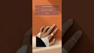 Stylish Bohemian Ring Set