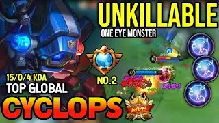 CYCLOPS BEST BUILD 2022 | TOP GLOBAL CYCLOPS GAMEPLAY | MOBILE LEGENDS✓
