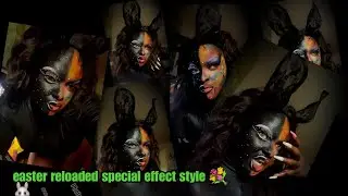 🚨Special effects Easter bunny, edition🚨 #sfx #lashmebeat #specialeffectsmakeup