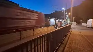 Rheincargo am bahnhof Kestert am Rhein