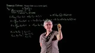 10 - CRE FOR COMPLEX REACTIONS EXAMPLE: OPTIMUM SPACE TIME IN A CSTR