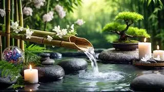 Soothing Relaxing Music 🌻 Peace of Mind, Anxiety Relief,Spa Relax Water,Calm Day Sleep 15