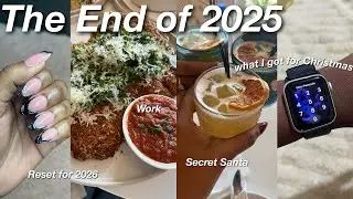 Vlog: December 2025, What I got for Christmas, New Year, Reset + Maintenance 