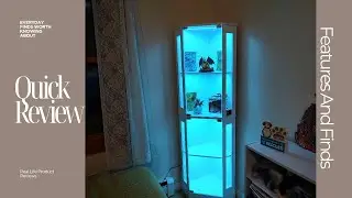 Quick Review Of Corner Glass Display Cabinet LED Lights