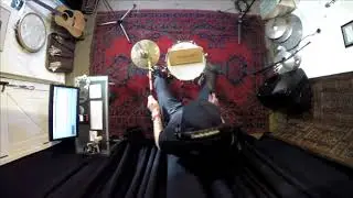 #Stomper #kick pedal with Rattlebox #drum set-up