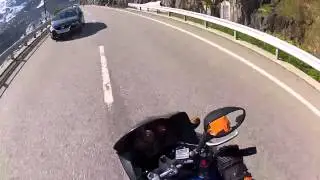 Yamaha TDM 900 vs Triumph Speed Triple - Furka Pass