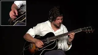 Lorenzo Cortes - Swing Guitar Improvisation - Seven Come Eleven
