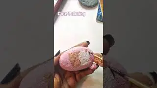 Stone painting // stone art #shorts #stone #Acrylic
