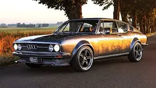 Building A Remote Control Car | DIY Audi 100 Coup&eacute; S RC Model | How to Make A Audi Car Model RC