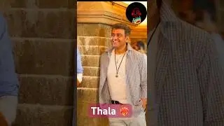 Good bad ugly #thala vintage look from shooting spot Ajith transformation #trending #shorts