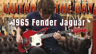 Fender Jaguar Candy Apple Red 1965 года | Гитара дня