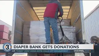 Local diaper bank gets donations
