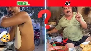 Indian Street Food You May Know Before It's To Late | Ai or Real Edition 