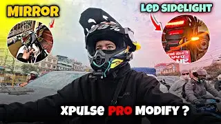 XPulse 200 4V Pro Simple Mods | Duke Side Indicators + Foldable Mirrors 🔥
