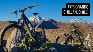 A Few Rocks: Cycling with my Brother Luchoman in Chillán!