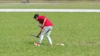 Gaui Team Switzerland - AHS16 - Marc Morf Gaui X4 V2 Crash